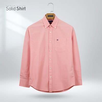 Premium Oxford Cotton Slim Fit Shirt | Light Pink(Misti)