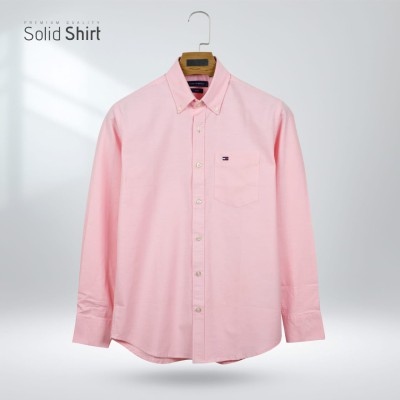 Premium Oxford Cotton Slim Fit Shirt | Pink